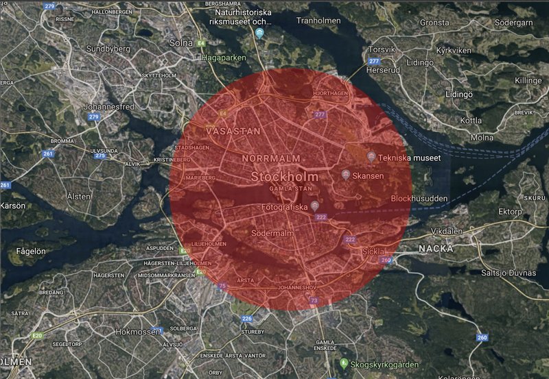 Tryckvågsområdet Tryckvågsområdet